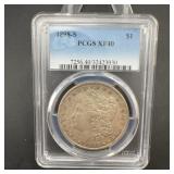 1898-S Morgan Silver Dollar PCGS XF40