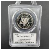 2022-S Kennedy Half Dollar PCGS PR70DCAM FDI