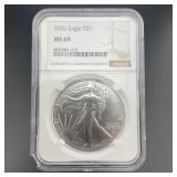 2026 Silver Eagle $1 NGC MS 69