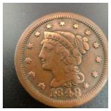 1848 Liberty Head Large Cent