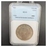 1939 Canada Dollar NNC MS-63 George VI