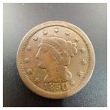 1850 Liberty Head Large Cent