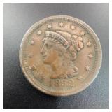 1852 Liberty Head Large Cent