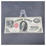 1917 Large US Note A5251911A - Super condition!