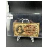 1863 U.S. 10-Cent Fractional Currency Note