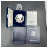 1997 American Eagle Silver Proof Coin Set