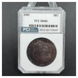 1889 Morgan MS65+ LISTS $425