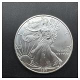 Unc 1997 American Eagle One ounce Silver Coin