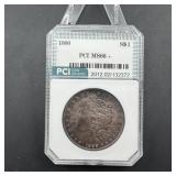 1888 Morgan MS66+ LISTS $950