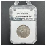 1955 Franklin PCI MS65 FBL Key Date