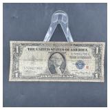 Rare 1935-A with "R" Silver Certificate #S709617