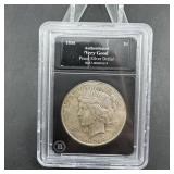 1934-D Peace Silver Dollar graded V Good