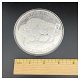 2001 Giant Buffalo Proof .999 Fine Silver