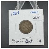 1859 Indian Head Penny