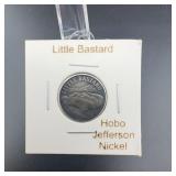 Hobo Nickel Jefferson "Little Bastard" Car