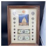 The Presidential Collection Framed display