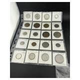 Mexico Coin Collection ï¿½ 20 Coins on Page