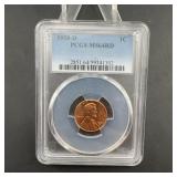 1958-D Lincoln Cent PCGS MS64RD