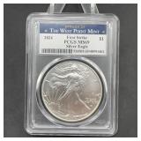 2024 PCGS MS69 Silver Eagle West Point Mint