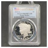 2023-S Peace Dollar PCGS PR69DCAM First Strike