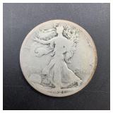 1921-S Walking Liberty Half Dollar Coin