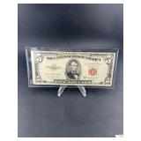 1953-B $5 United States Note ï¿½ Red Seal