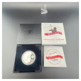 2022 Negro Leagues Baseball Proof Silver Dollar