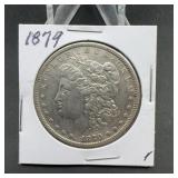 1879 Morgan Silver Dollar, United States