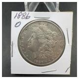 1886-O Morgan Silver Dollar