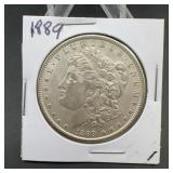 1889 Morgan Silver Dollar, United States