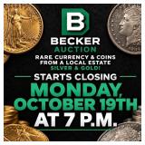 Starts Closing Monday, October 19th @ 7 P.m.