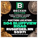Auction Location: 504 Bluffview Road, Rushford, Mn