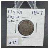 1857 Flying Eagle Penny