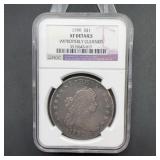 1799 Draped Bust Silver Dollar NGC XF Details