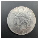 1927 D Peace Silver Dollar Coin
