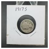1917-S Mercury Dime US 10 Cent Silver Coin