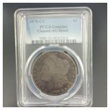 1878-CC Morgan Dollar PCGS Genuine Cleaned-AG