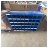 Durham MFG Blue Steel 36-Bin Storage Organizer