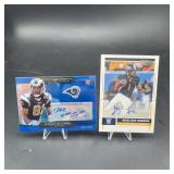 Mardy Gilyard & Shelton Gibson RC Auto Cards
