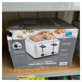 Hamilton Beach 4-Slice Stainless Steel Toaster