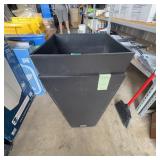 Veradek Tall Black Square Planters