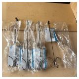 IDesign Over Door Hook Set of 5, Metal