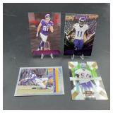 Minnesota Vikings Serial Numbered Football Cards L