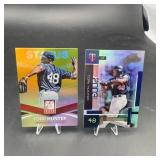 Torii Hunter Status & Spectrum Baseball Cards