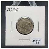 1929-S Buffalo Nickel - Very nice!