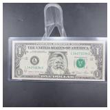 Christmas $1 Note - Santa Bill, great gift!