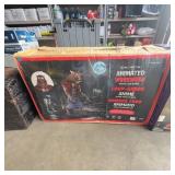 Animated Werewolf Prop with LCD Eyes, 7 Feet