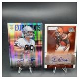 Nick Kasa and Pierre Desir RC Autograph Cards