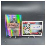 Anwar Phillips and Joe McKnight Autograph Cards
