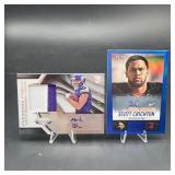 Moritz Bï¿½hringer & Scott Crichton Autograph Cards
